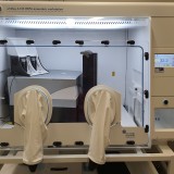 Tecan Spark Microplate Reader in a Whitley A135 HEPA Workstation