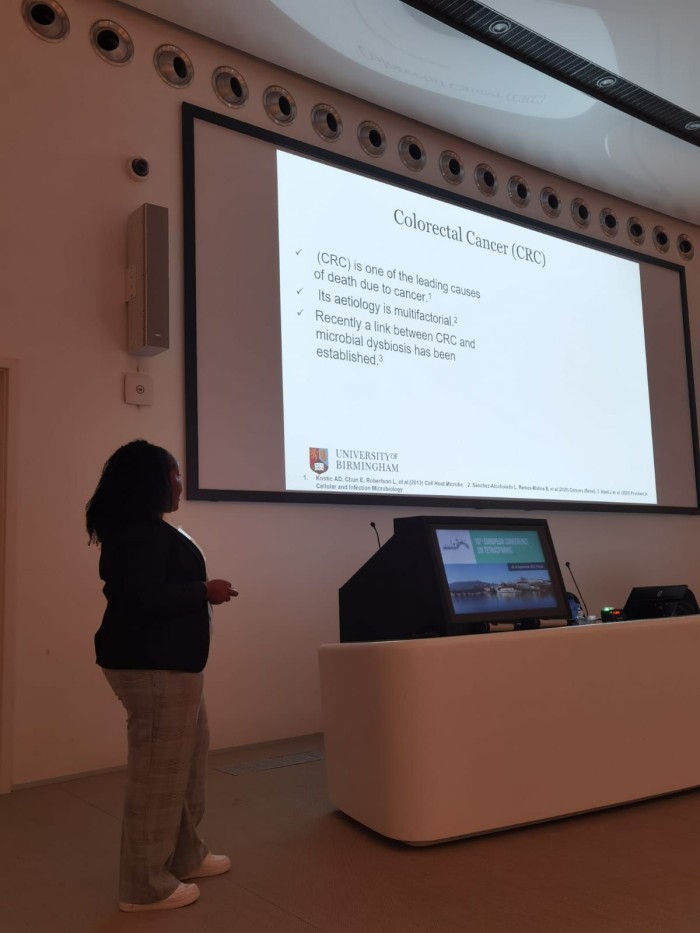 Birmingham Student Presents in Prague